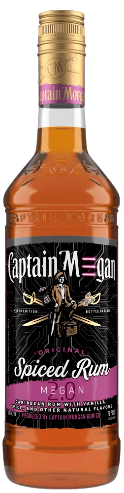 CAPTAIN MEGAN SPICED RUM 750 ML