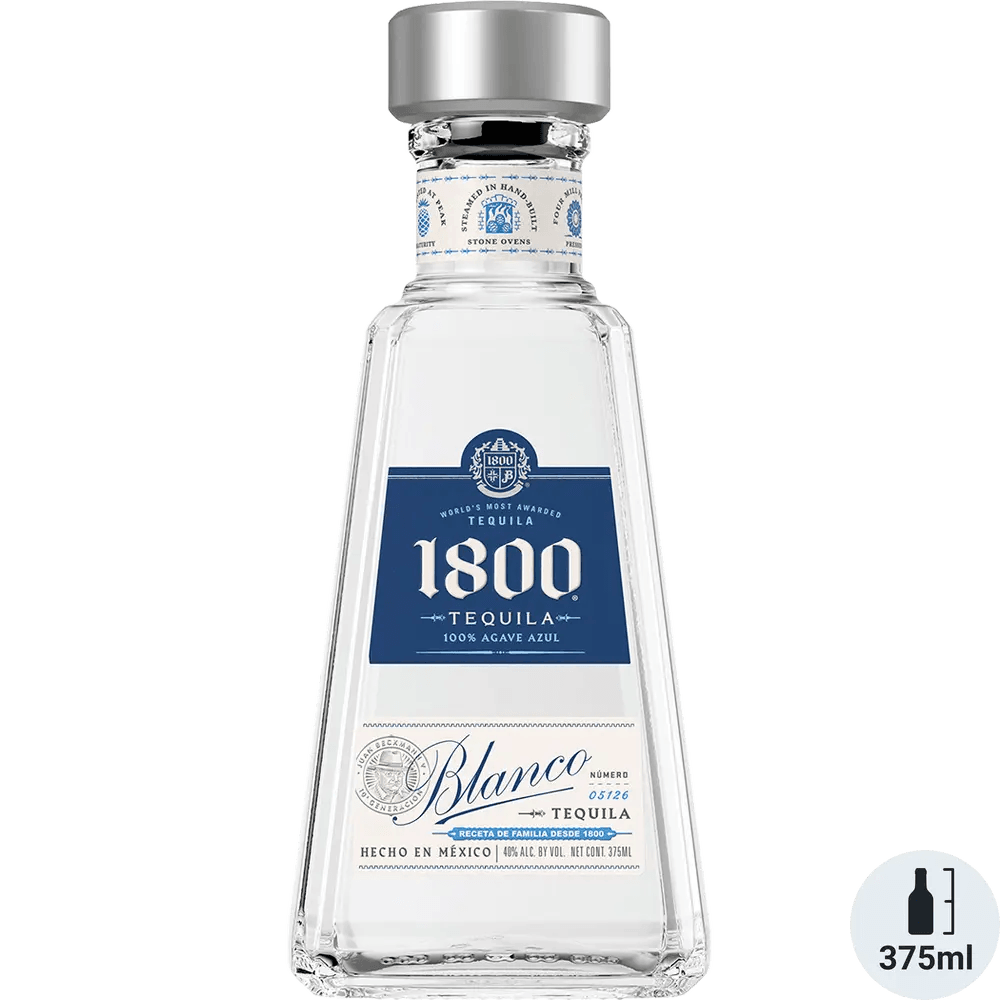 1800 SILVER TEQUILA 375 ML