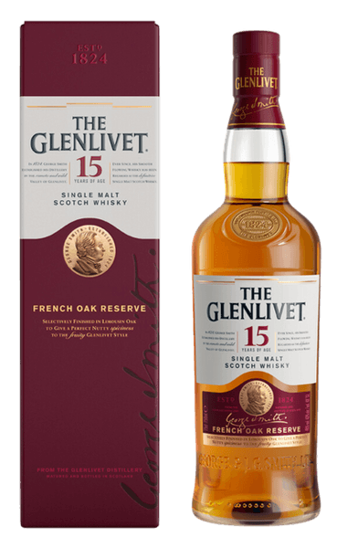 THE GLENLIVET 15 YR 750 ML