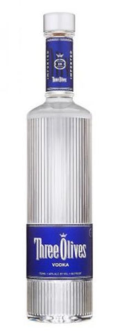 THREE OLIVES VODKA 1L