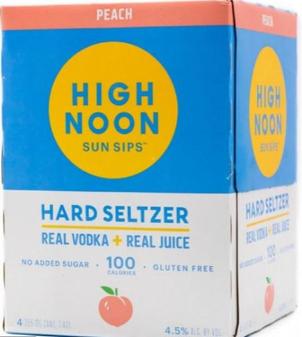 HIGH NOON PEACH 355ML 4 PACK