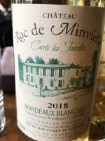 CHATEAU ROC DE MINVIELLE BLANC SEC 2019 BORDEAUX 750ML