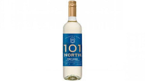 101 NORTH PINOT GRIGIO 750ML