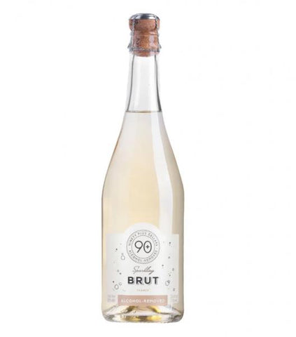 90+ ALCOHOL-REMOVED FRENCH SPARKLING BRUT 750ML