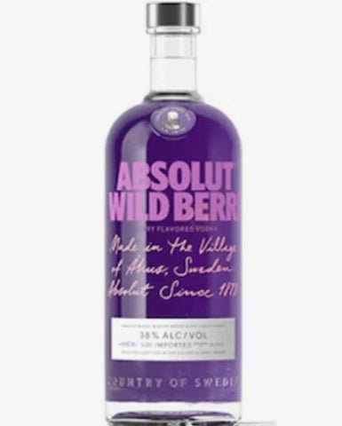 ABSOLUT WILDBERRI VODKA 1L