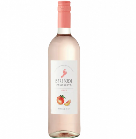 BAREFOOT FRUITSCATO PEACH 750ML