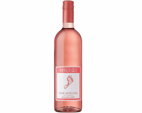 BAREFOOT PINK MOSCATO 750ML