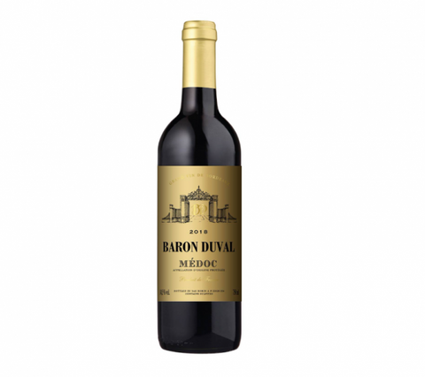 BARON DUVAL 2018 MEDOC 750ML