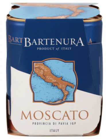BARTENURA MOSCATO CANS 4 PACK