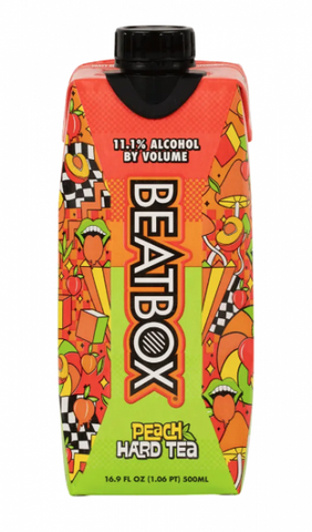BEATBOX PEACH HARD TEA 500ML