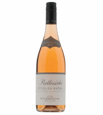 BELLERUCHE CHAPOUTIER COTES DU RHONE ROSE 750ML