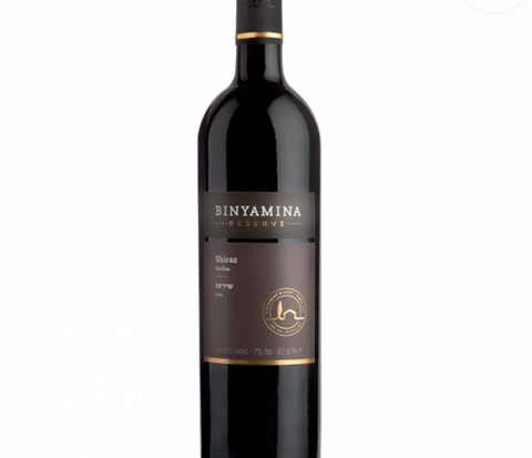 BINYAMINA SHIRAZ RESERVE 750ML