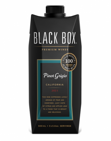 BLACK BOX PINOT GRIGIO 500ML