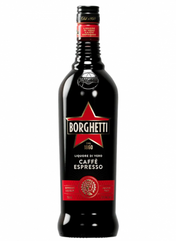 BORGHETTI CAFFE ESPRESSO LIQUER 750ML