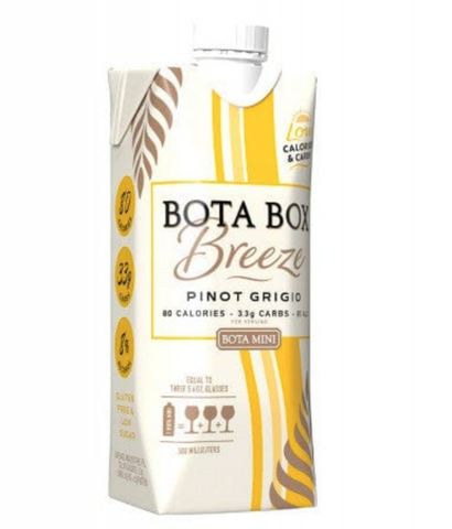 BOTA BOX BREEZE PINOT GRIGIO 500ML