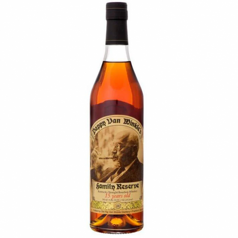 PAPPY VAN WINKLE'S FAMILY RESERVE 15 YEAR BOURBON 750ML