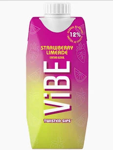 VIBE STRAWBERRY LIMEADE 500ML