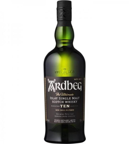 ARDBEG SCOTCH SINGLE MALT 10 YEAR 750ML