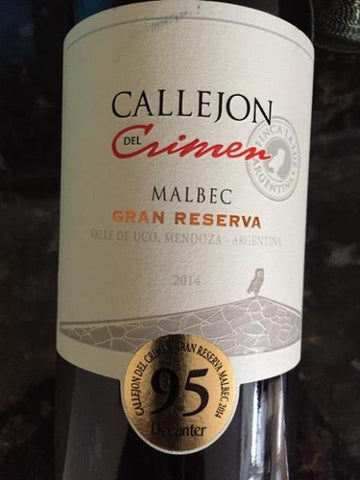 CALLEJON GRAN RESERVA MALBEC 2016 750ML