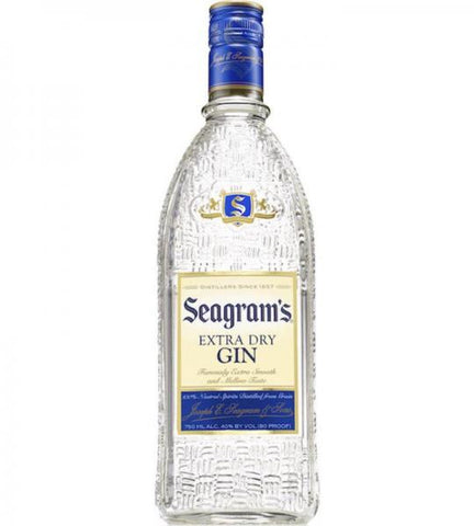 SEAGRAM'S EXTRA DRY GIN 750ML