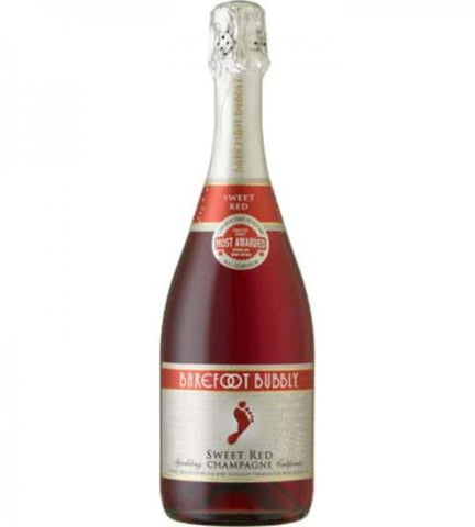 BAREFOOT BUBBLY SWEET RED 750ML