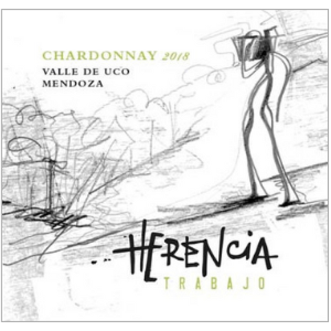 HERENCIA TRABAJO MENDOZA CHARDONNAY 750ML
