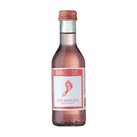 BAREFOOT PINK MOSCATO 187ML