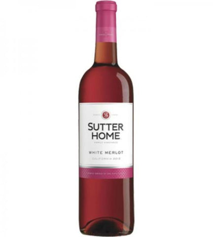 SUTTER HOME WHITE MERLOT 750ML