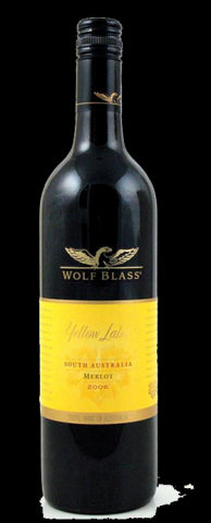 WOLF BLASS YELLOW LABEL MERLOT 750ML